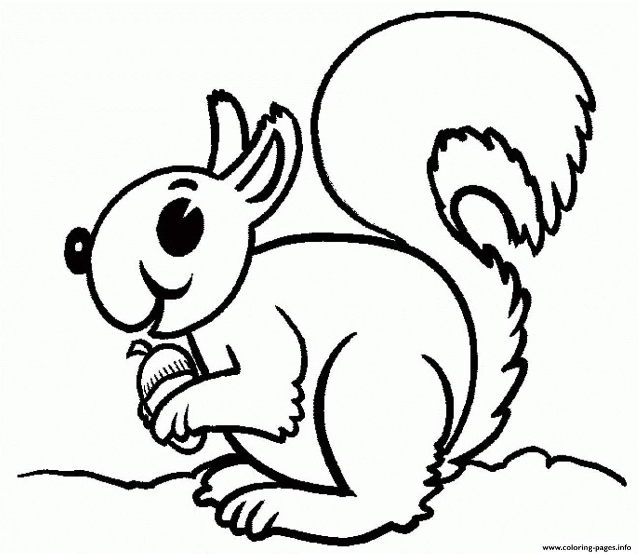 Squirrel S Animald6a2 coloring