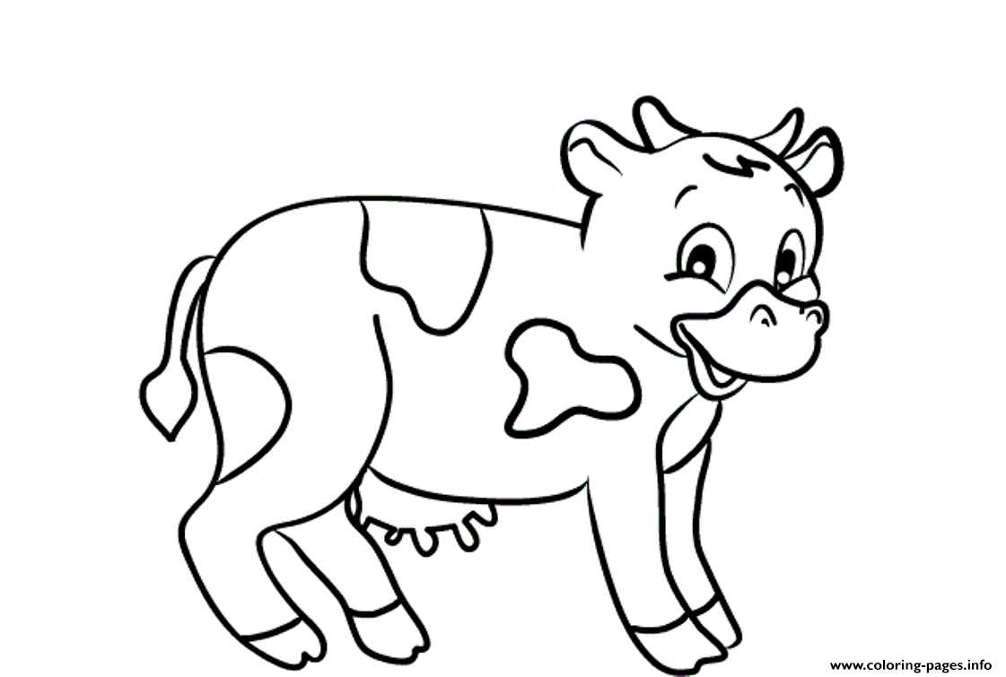 Sweet Calf Farm Animal Sf923 coloring