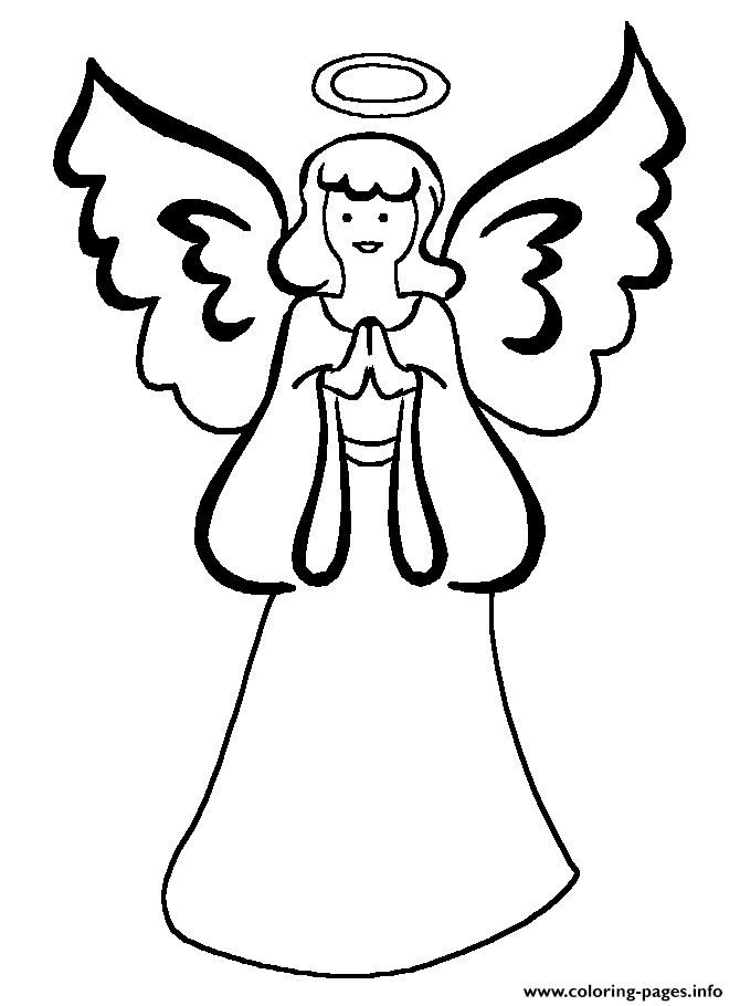Angel Free S For Christmas Holidaydd7e coloring
