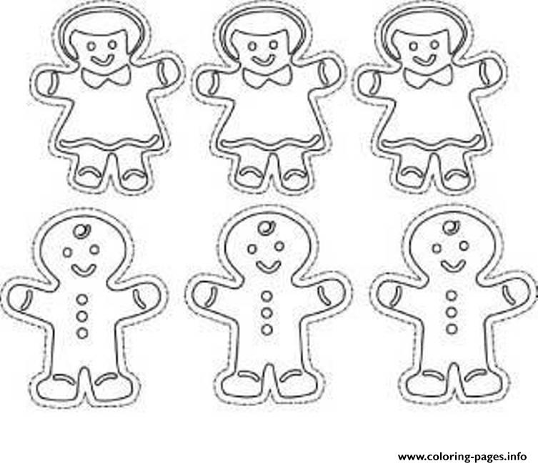 Gingerbread Man S Free Christmasdd0a coloring