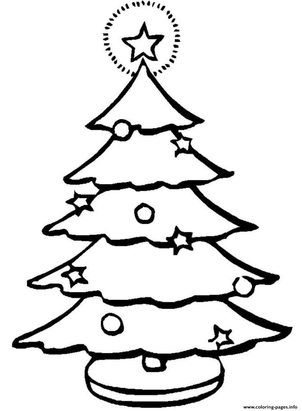 Coloring Pages Christmas Tree Printable313c coloring