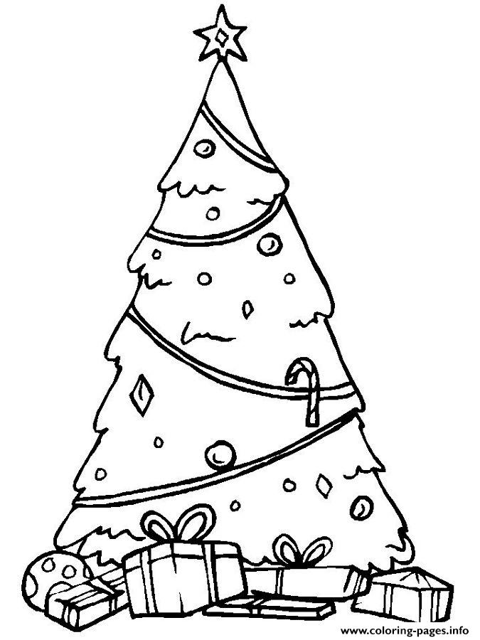 Free Christmas Tree Colouring Pages For Kidsf2e9 coloring