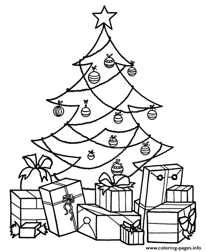 Christmas Tree S For Preschoolersb378 coloring