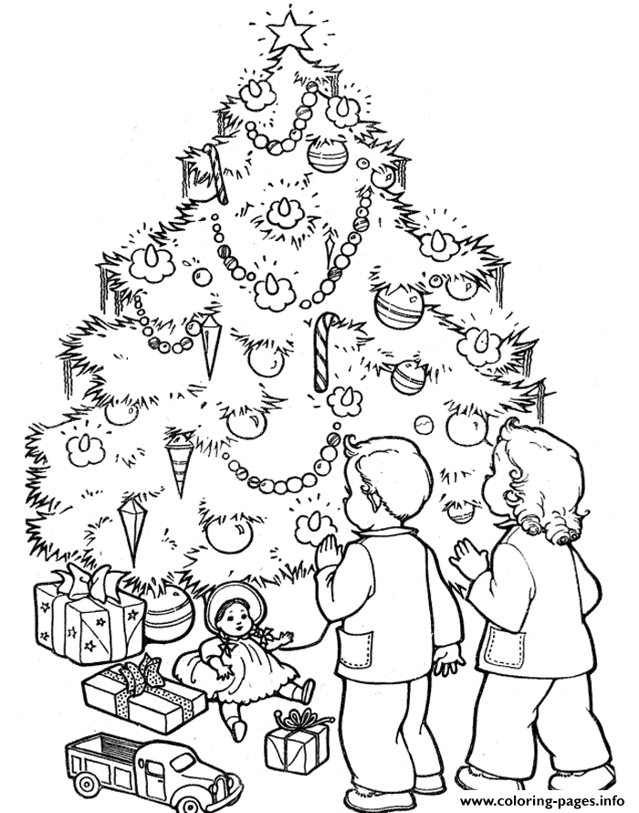 Christmas Tree S Free69e2 coloring
