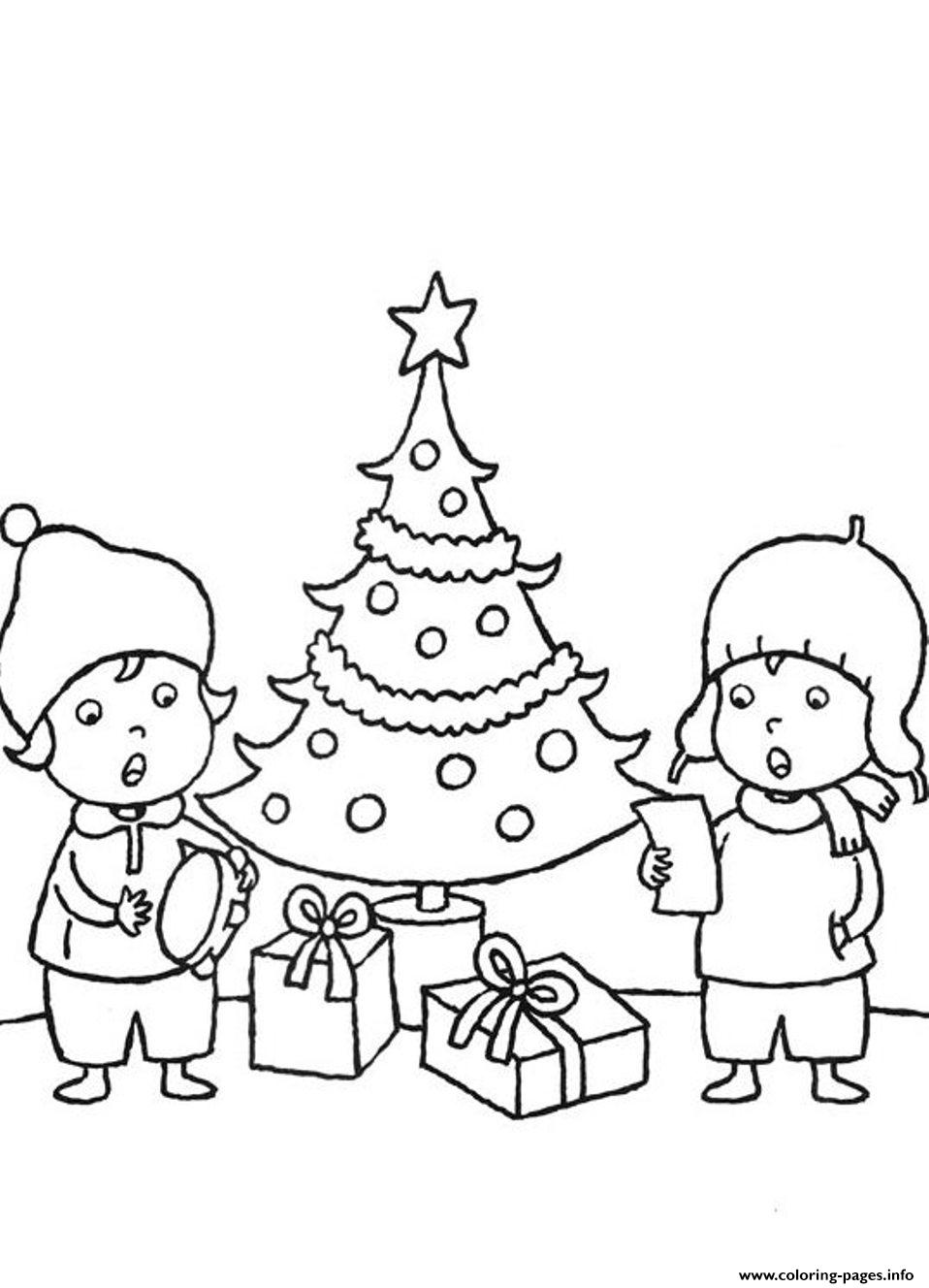 Free S Christmas Kids0542 coloring