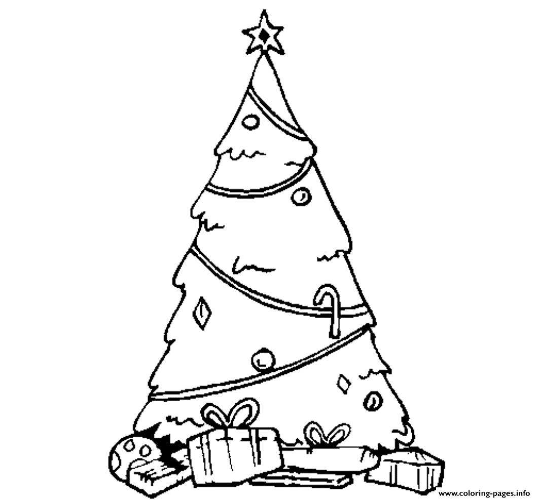 Christmas Tree  Printablef198 coloring