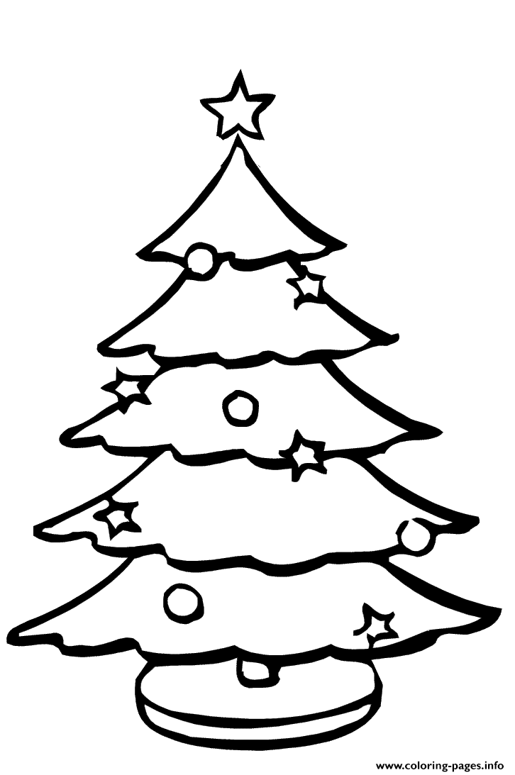 A Christmas Tree S7913 coloring