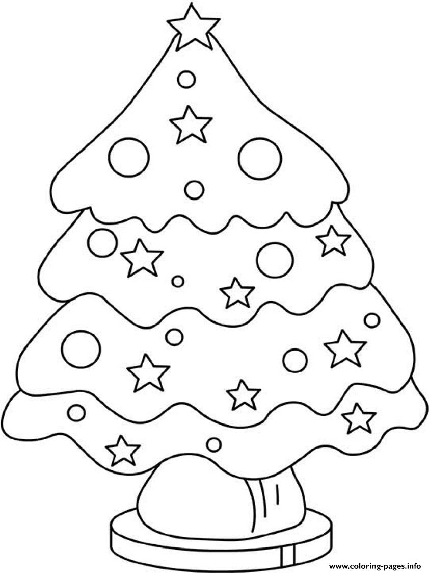 Coloring Pages Christmas Treebb4c coloring