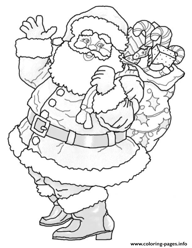 Printable S Christmas Santaadc8 coloring