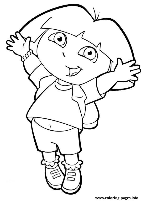 Coloring Pages For Girls Dora The Explorercd21 coloring