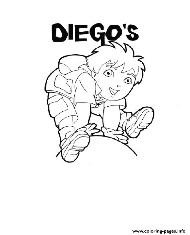 Diego Coloring In Pages8994 coloring