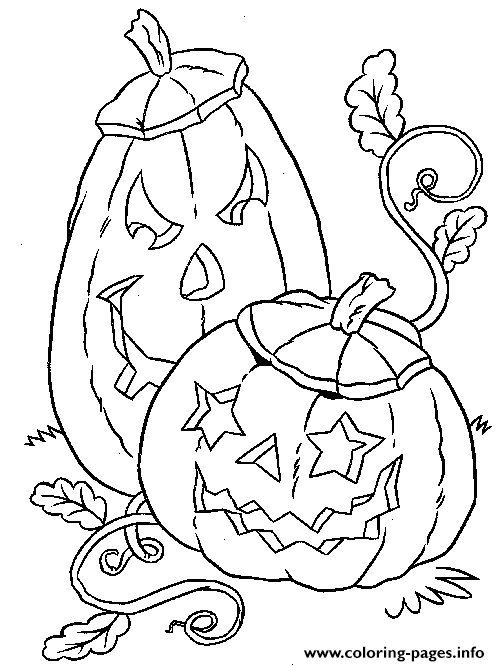 Pumpkin Free Halloween Coloring Sheets For Kids407a coloring