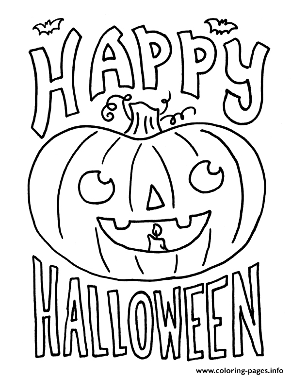 Happy Halloween S Kids Free9f4d coloring