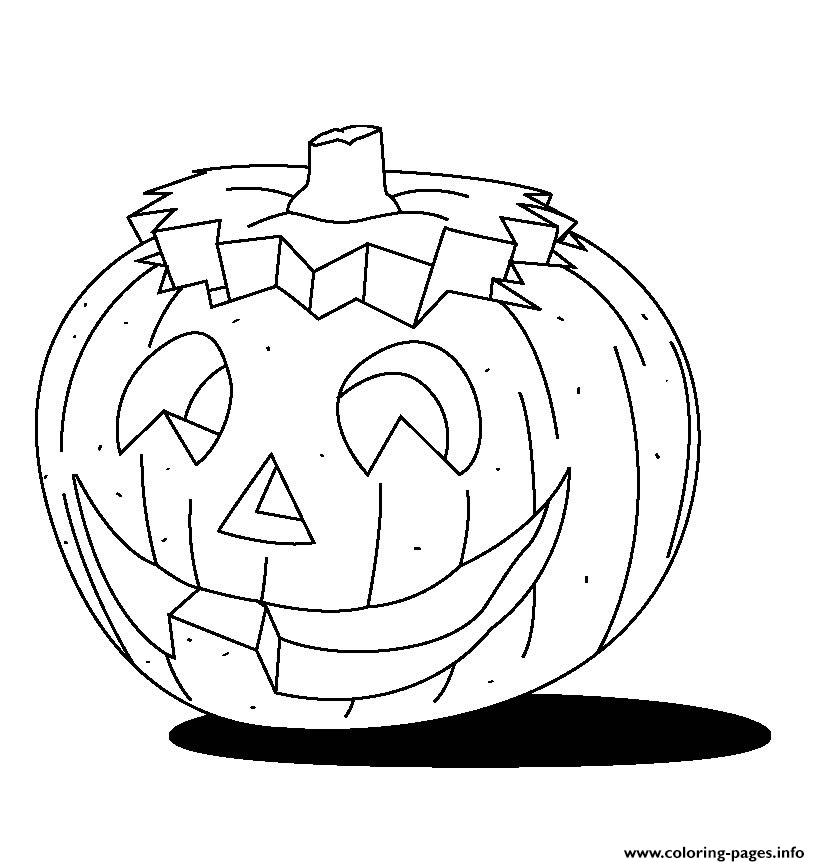 Halloween Pumpkin Colouring Pages For Kids To Printe646 coloring