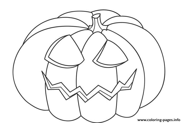 Pumpkin Free Halloween S For Toddlersa5e2 coloring
