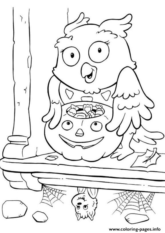 Coloring Pages Printable For Halloweend752 coloring