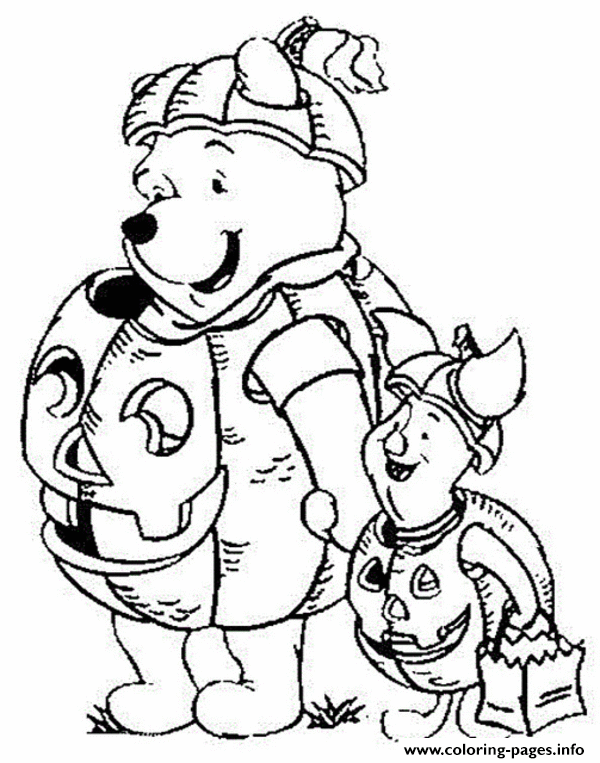 Download Cute Halloween S For Kids Winnie The Poohdb94 Coloring Pages Printable