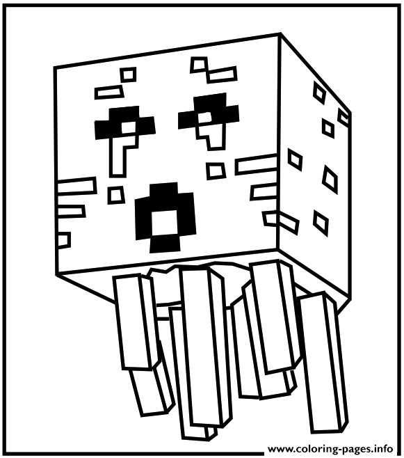 minecraft water coloring pages printable