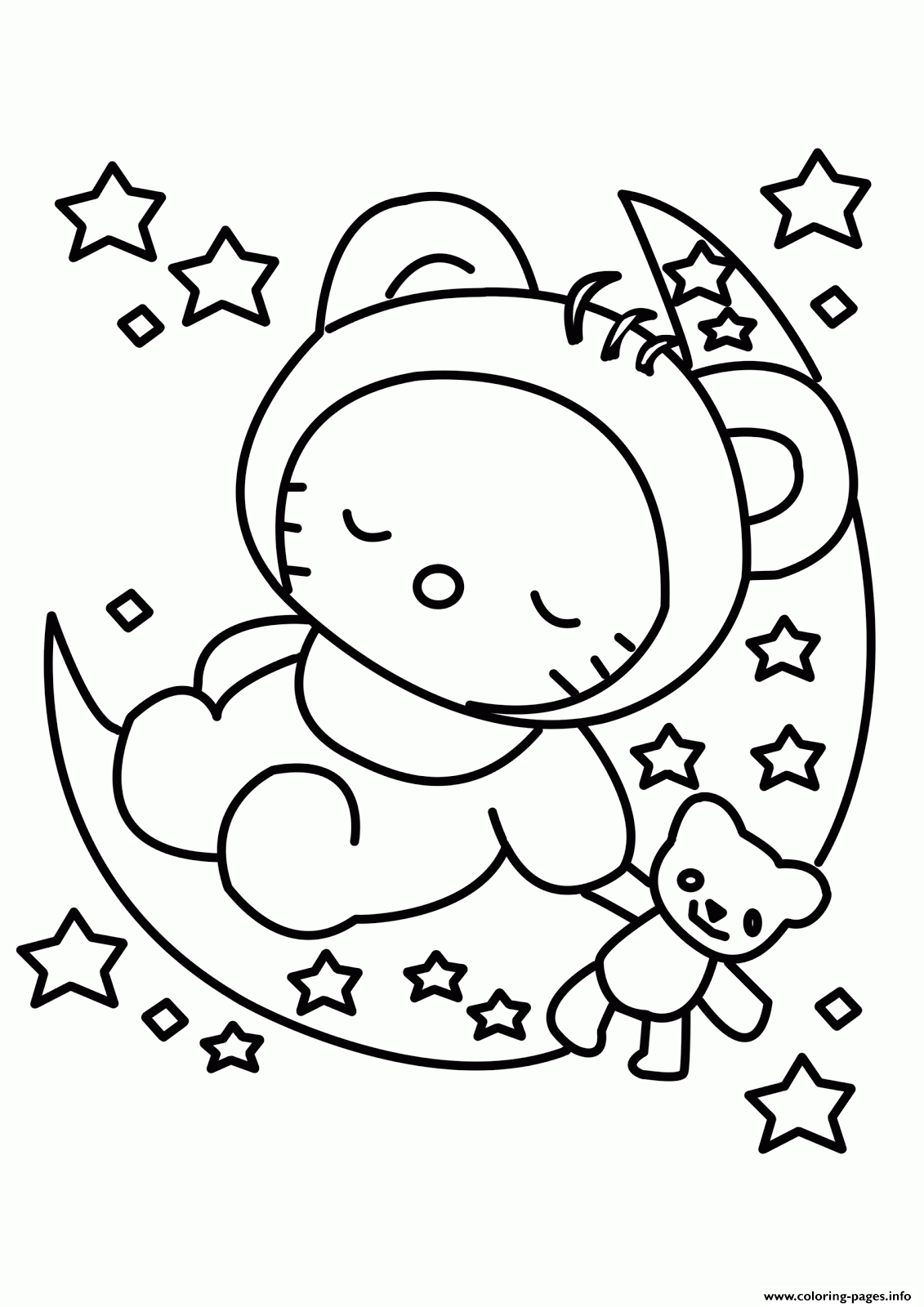 Hello Kitty  Baby0e48 coloring