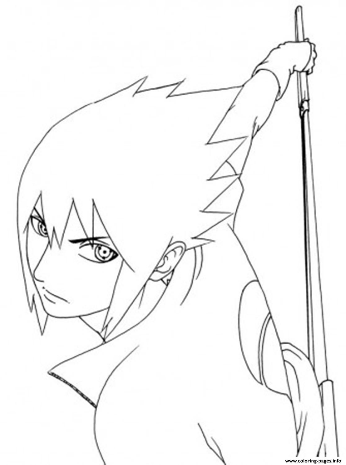 Naruto S Sasuke8289 coloring
