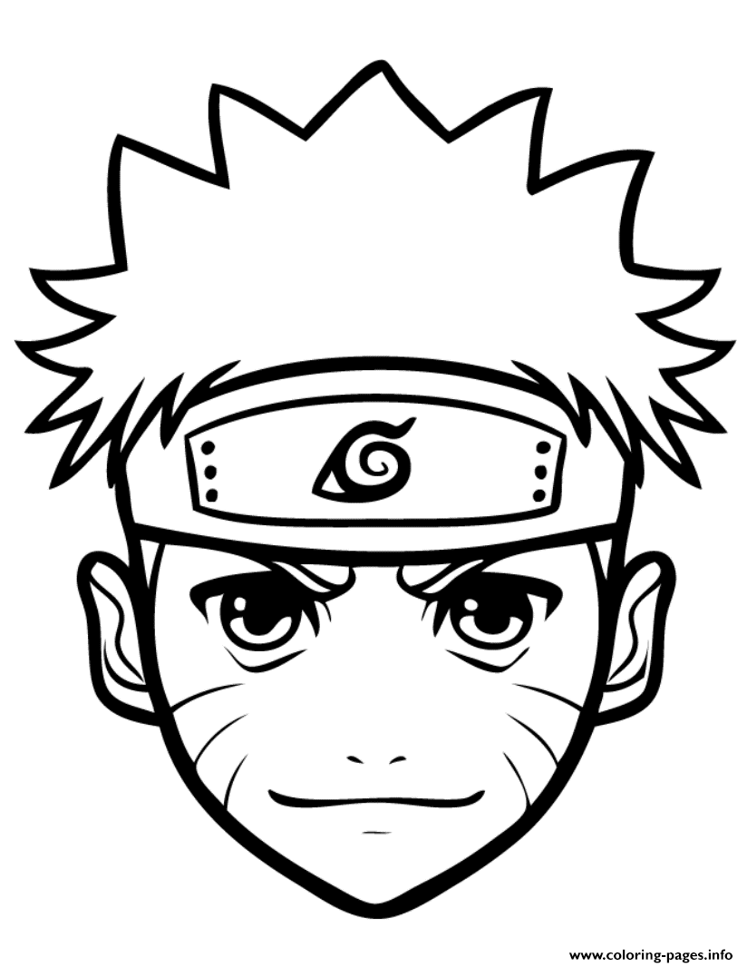 Coloring Pages Anime Naruto For Kidsff20 Coloring page Printable