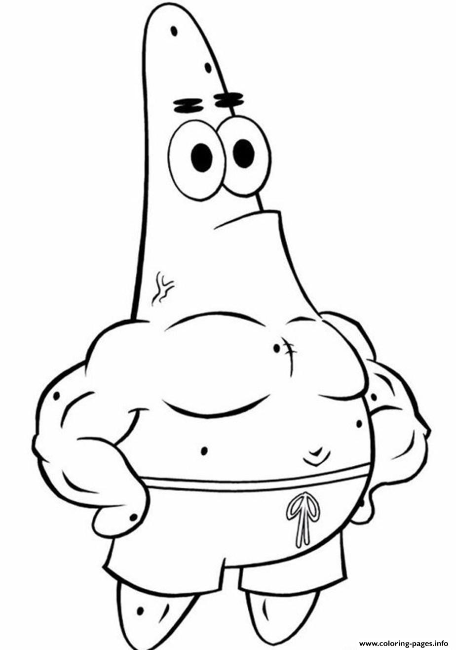 Coloring Pages Spongebob Patrick Star5928 Coloring Pages Printable