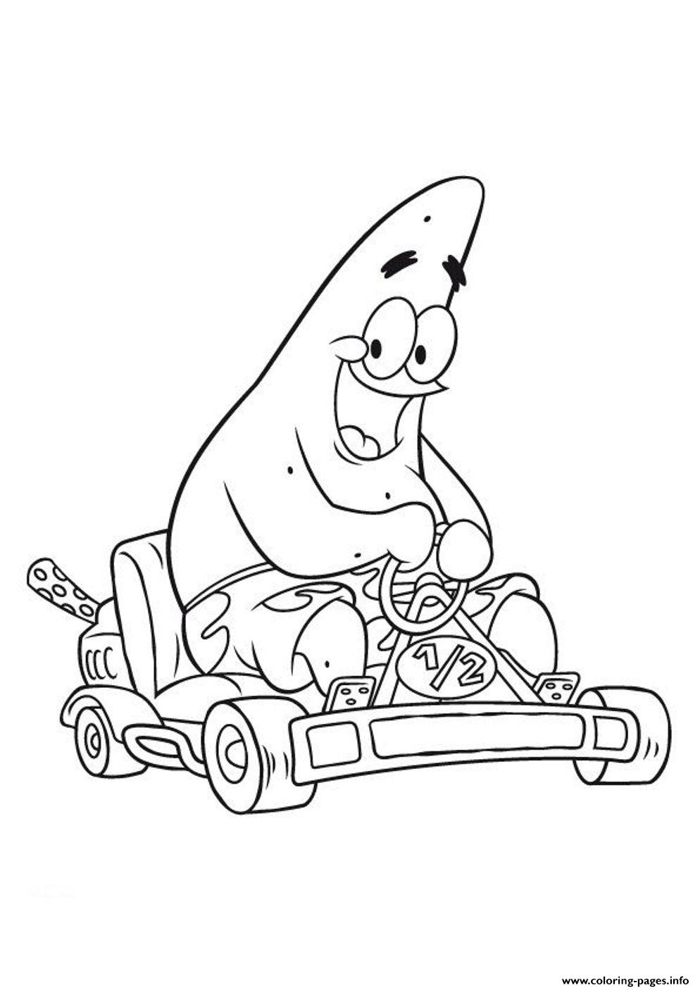 47 Top Spongebob Coloring Pages Car , Free HD Download