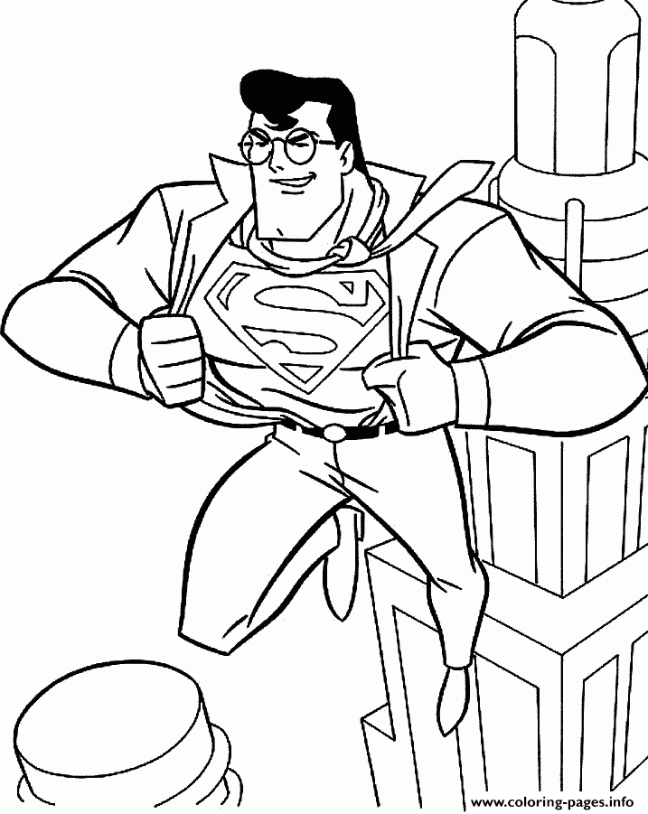 Nerd Clark Turn Into Superman E145001862697623b1 coloring