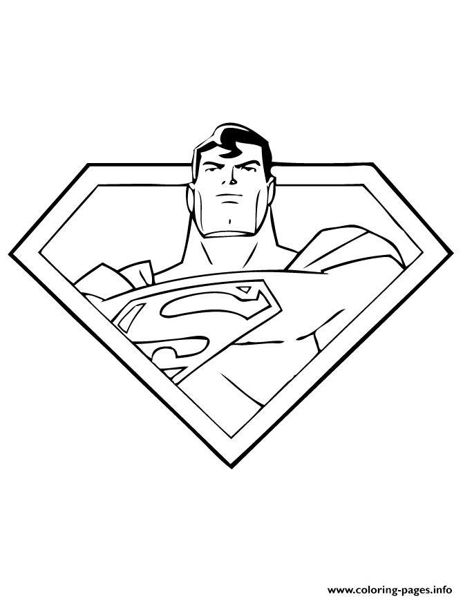 Cool Superman S Kids Printableb4fd coloring