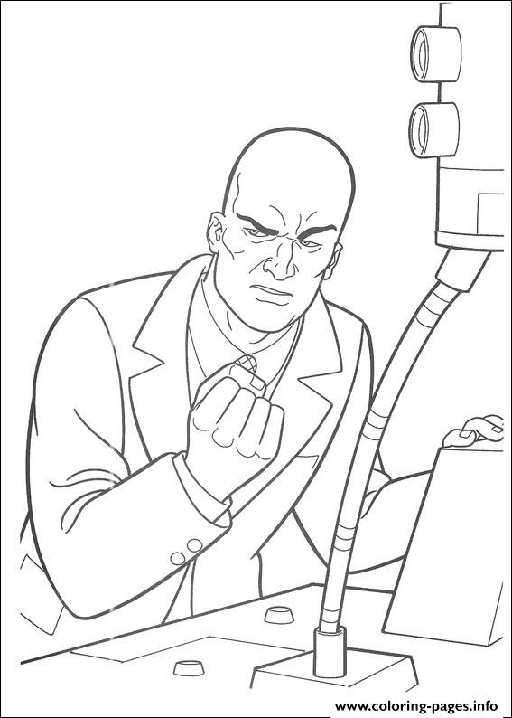 Rex Luthor Coloring Paged0b1 coloring
