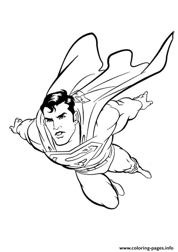 Free Superman S For Kids Printablef2b2 coloring