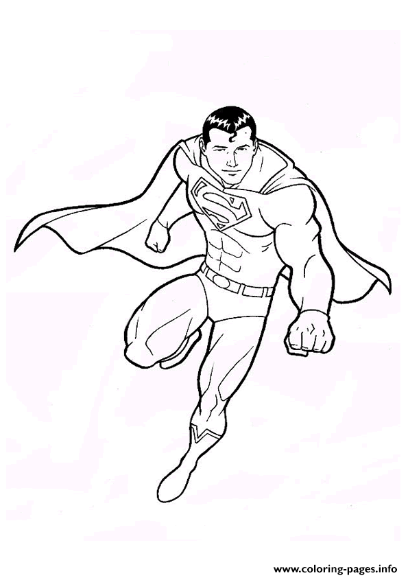 Free Superman S For Print1309 coloring