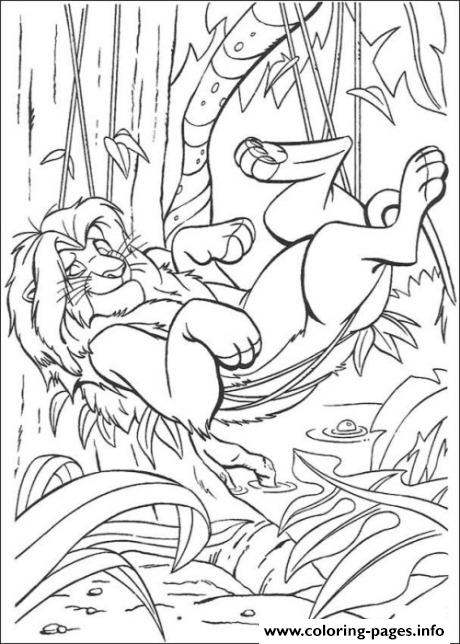 Adult Simba Relaxing 69dc coloring