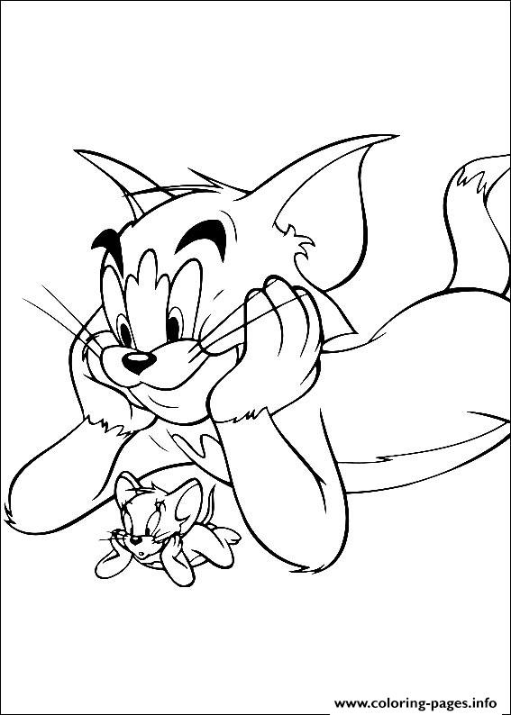 Printable S For Kids Tom And Jerryb6b8 coloring