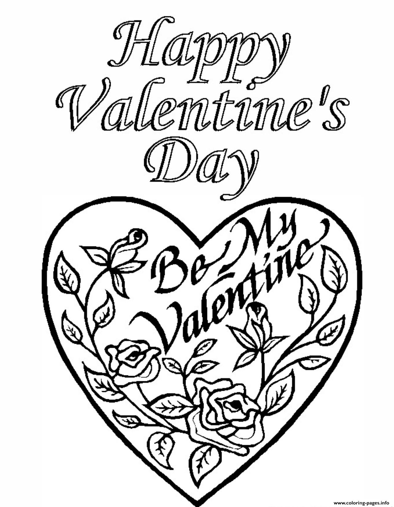 Valentine S Roses6b71 coloring