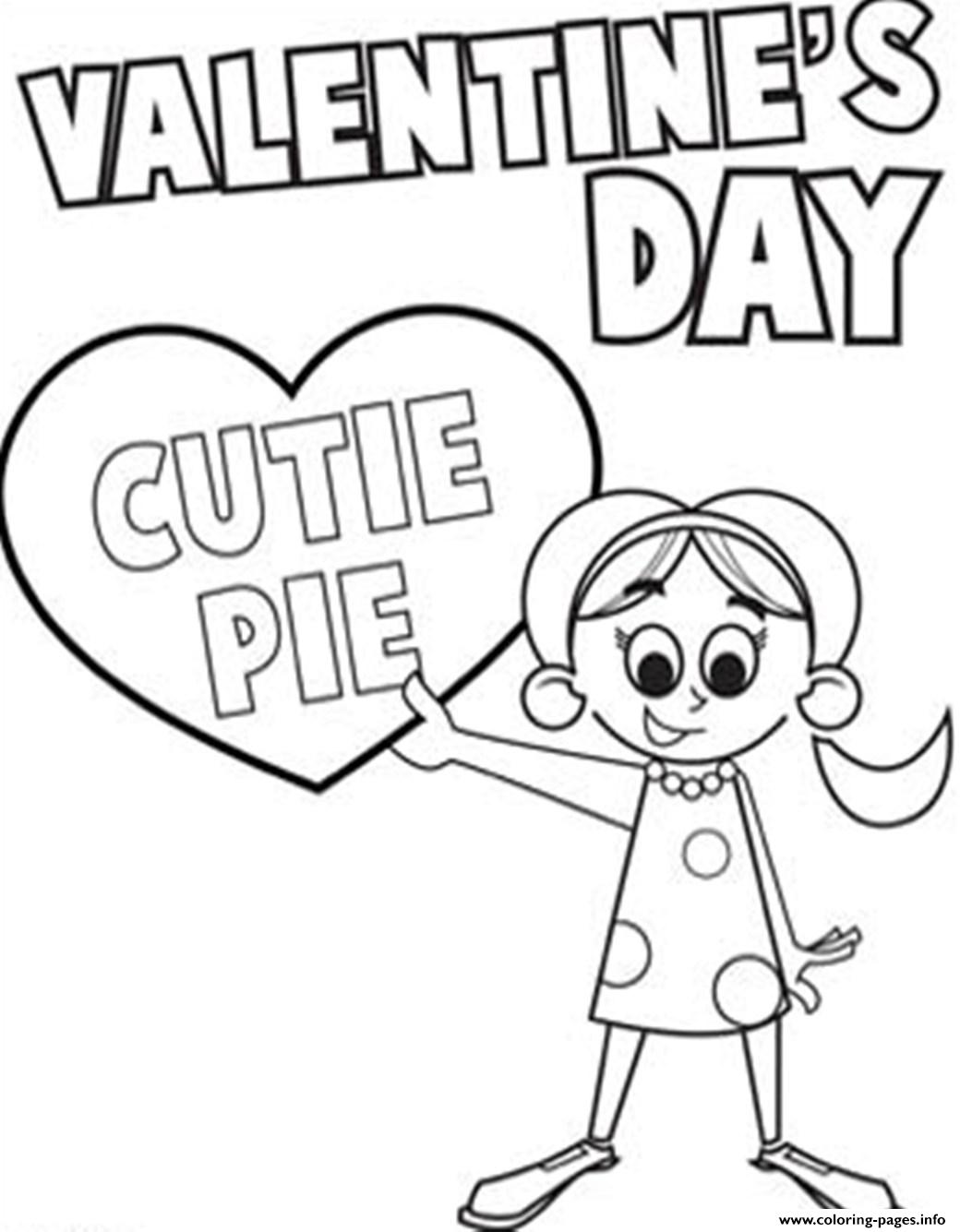 Cutie Pie Valentine 65ff coloring