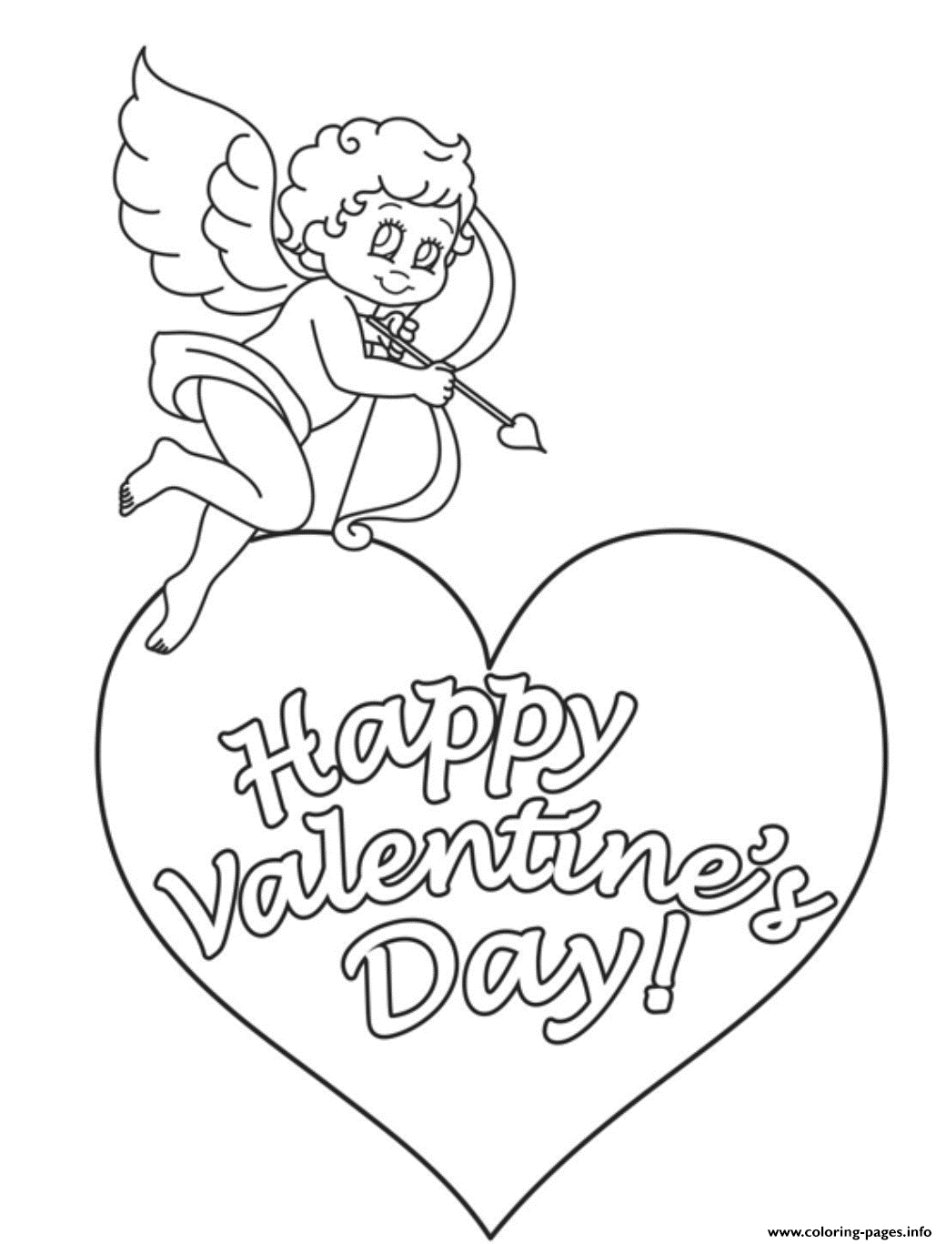 Cupid Valentine S1039 coloring