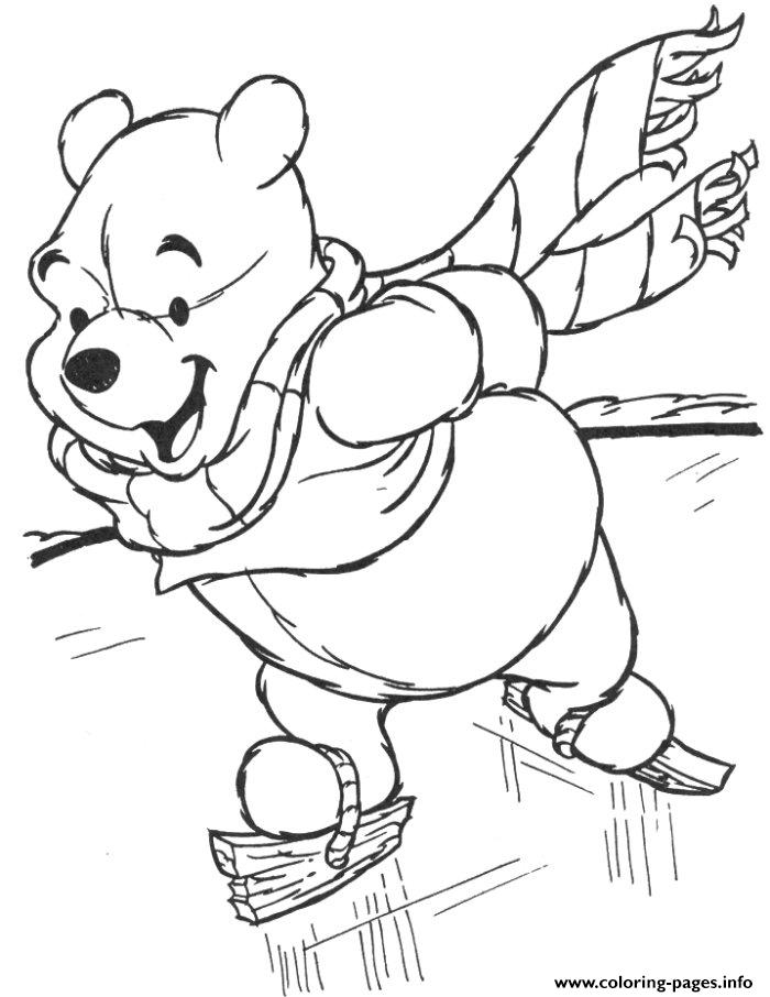 Winnie The Pooh Preschool S Wintere9ee coloring