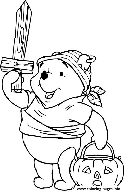 Pooh With Wooden Sword Paged64b coloring