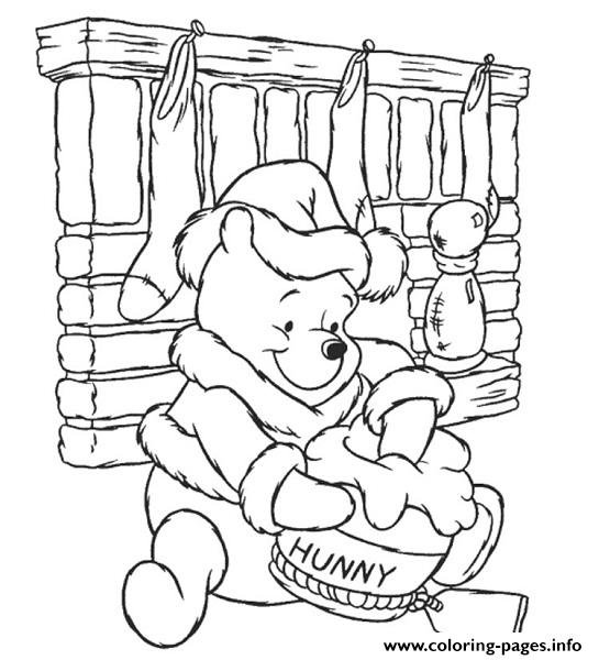Pooh Having Honey Page1e95 coloring