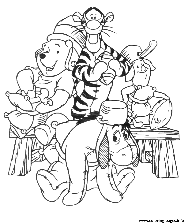 Friends Forever Winnie The Pooh 507c coloring