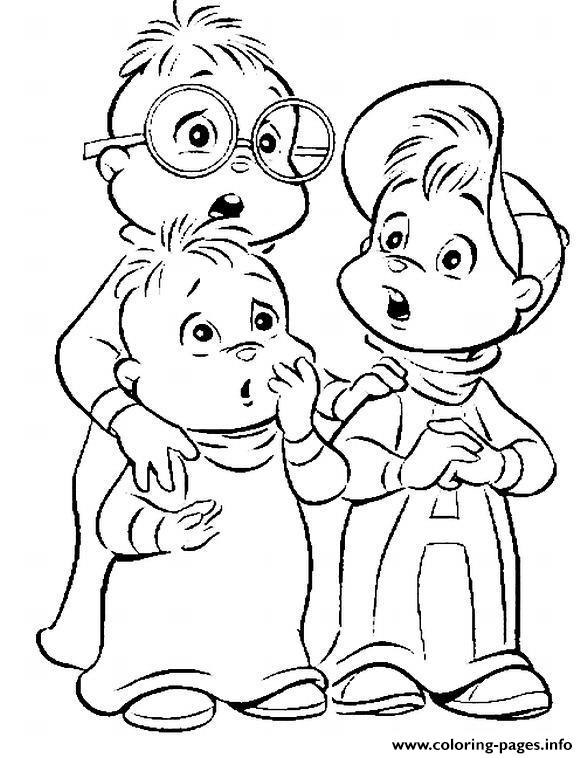 Coloring Pages Of Alvin And The Chipmunks9c3b coloring
