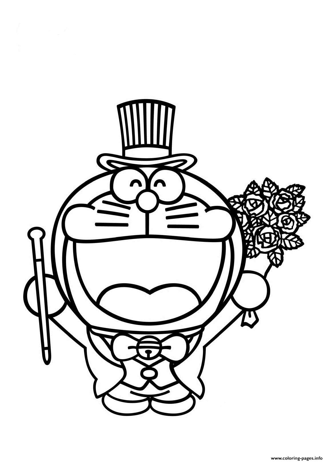 Download Magician Doraemon Ffb6 Coloring Pages Printable
