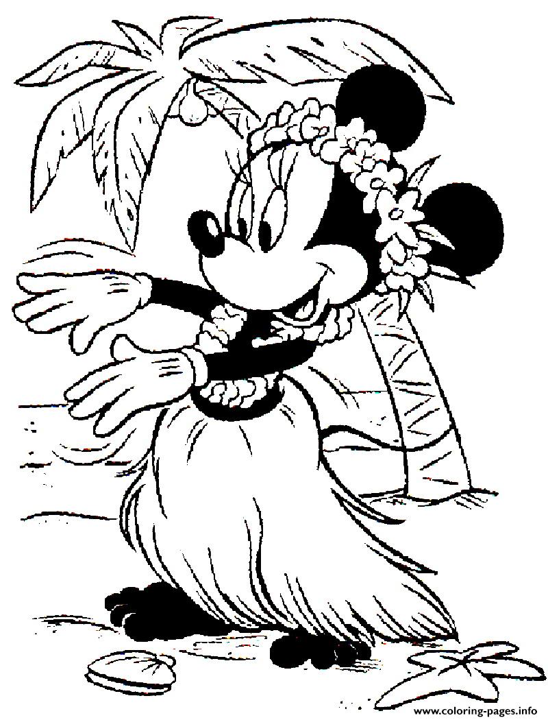600 Top Coloring Pages Hula Girl For Free