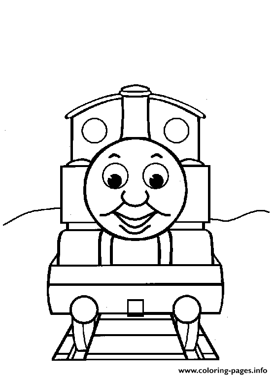 Easy Thomas The Train Sc4bc Coloring Page Printable