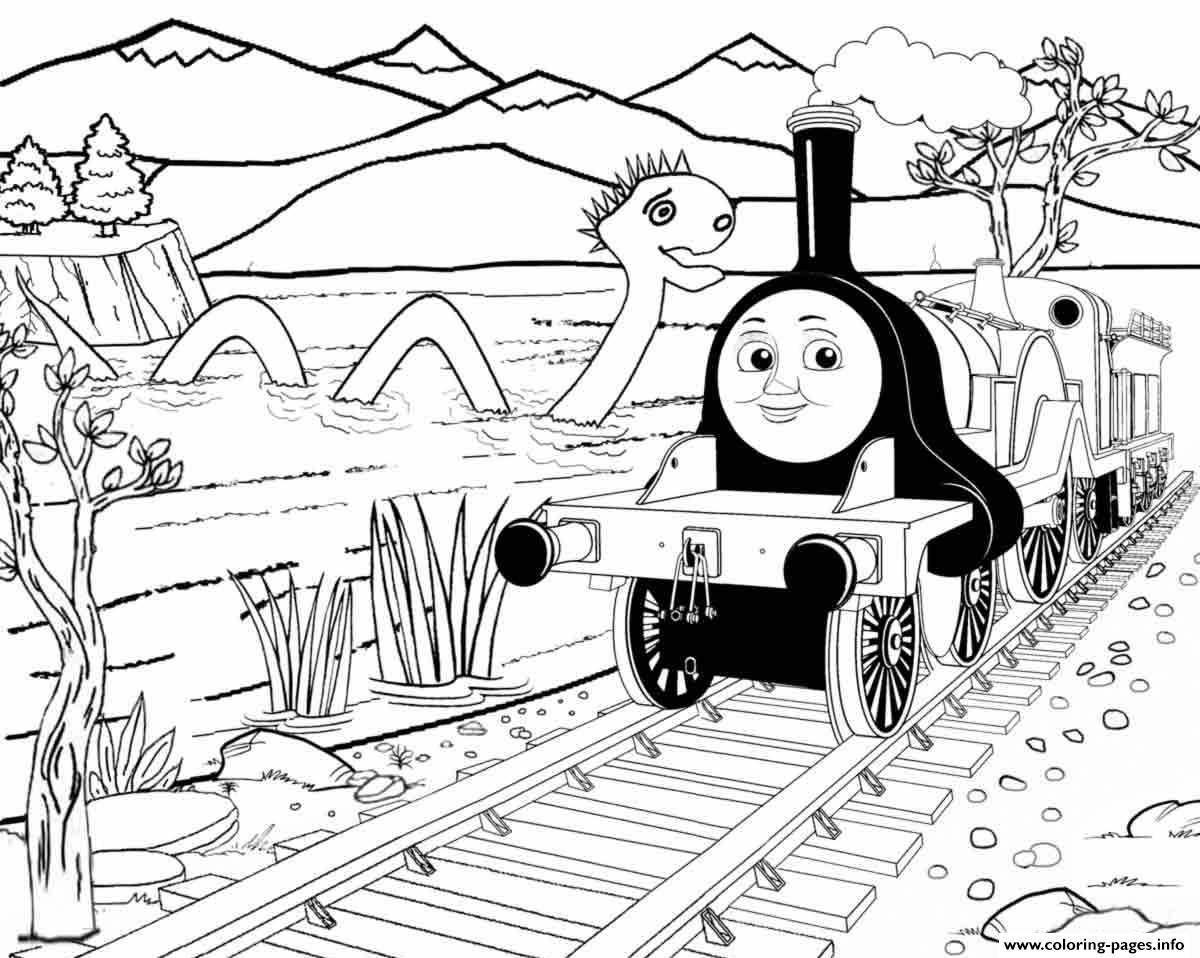 Thomas The Train S Emilydc56 Coloring Page Printable
