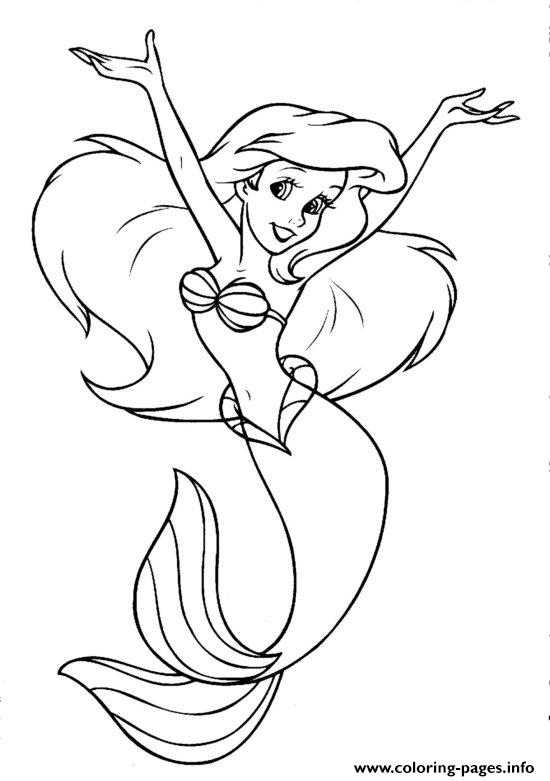 The Little Mermaid Disney Princess 8981 coloring