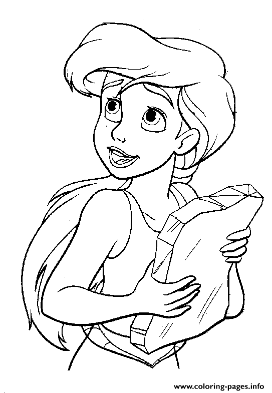 Ariels Daughter Little Mermaid S Free834e coloring