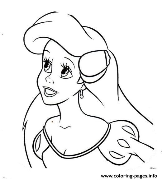 Little Mermaid Disney Princess Sa92c coloring