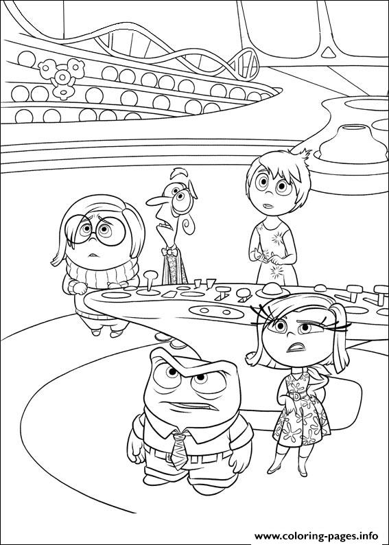 Inside Out 10 coloring